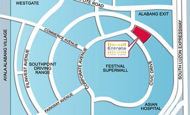 For Sale SoHo Studio Unit at Entrata Tower 1 Alabang near Crimson Hotel