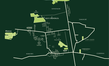 Terrenos en venta en Merida Campo de Golf GRAN PROVINCIA