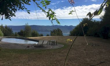 casa de ensueño  con vista panoramica al Lago Villarrica / sector club de campo