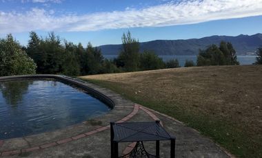 casa de ensueño  con vista panoramica al Lago Villarrica / sector club de campo