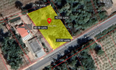 Land for sale 299 square wah, Lan Laem Soi 10, Nakhon Chai Si, Nakhon Pathom