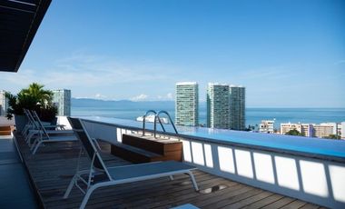 RENTO DEPARTAMENTO EN PUERTO VALLARTA, CON VISTA AL MAR, ZONA HOTELERA NORTE, ZOHO SKIE