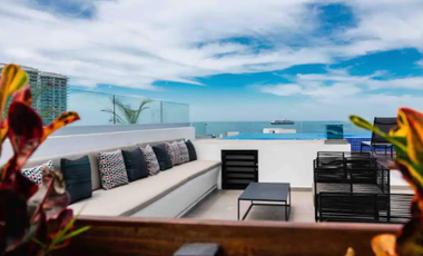 RENTO DEPARTAMENTO EN PUERTO VALLARTA, CON VISTA AL MAR, ZONA HOTELERA NORTE, ZOHO SKIE