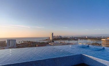 RENTO DEPARTAMENTO EN PUERTO VALLARTA, CON VISTA AL MAR, ZONA HOTELERA NORTE, ZOHO SKIE
