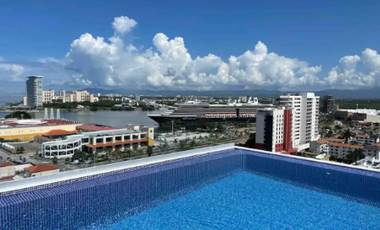 RENTO DEPARTAMENTO EN PUERTO VALLARTA, CON VISTA AL MAR, ZONA HOTELERA NORTE, ZOHO SKIE