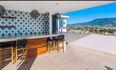RENTO DEPARTAMENTO EN PUERTO VALLARTA, CON VISTA AL MAR, ZONA HOTELERA NORTE, ZOHO SKIE