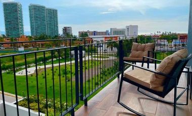 RENTO DEPARTAMENTO EN PUERTO VALLARTA, CON VISTA AL MAR, ZONA HOTELERA NORTE, ZOHO SKIE