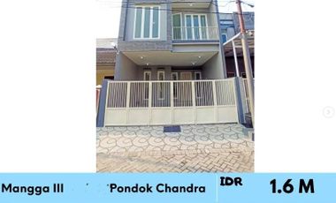 Dijual Rumah Pondok Chandra Sda Cluster Mangga Dua Sby