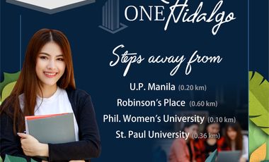 ONE HIDALGO 1BR PRE-SELLING