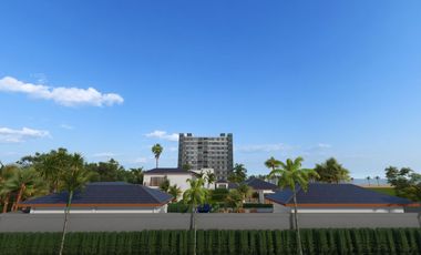 Sea Sand Sun Residence, House plot 3 with 3 bed 2 bath near the sea! Gated community Only 4,250,000 baht.