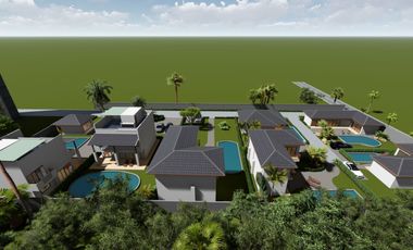 Sea Sand Sun Residence, House plot 3 with 3 bed 2 bath near the sea! Gated community Only 4,250,000 baht.