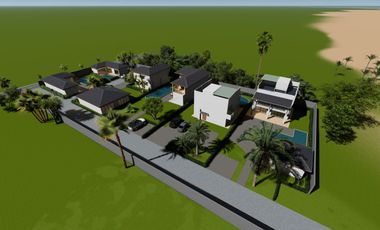 Sea Sand Sun Residence, House plot 3 with 3 bed 2 bath near the sea! Gated community Only 4,250,000 baht.