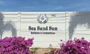 Sea Sand Sun Residence, House plot 3 with 3 bed 2 bath near the sea! Gated community Only 4,250,000 baht.