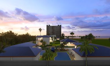 Sea Sand Sun Residence, House plot 3 with 3 bed 2 bath near the sea! Gated community Only 4,250,000 baht.