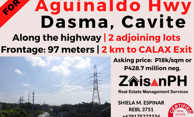 2.3 Hectares Aguinaldo Highway, Dasmarinas, Cavite