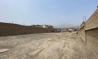 Se Vende Terreno En Zona De Alta Demanda Para Inversión En Jicamarca