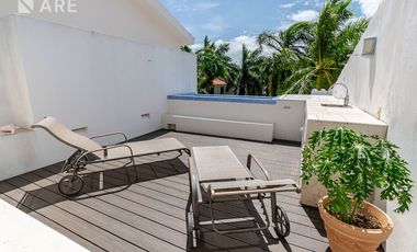 Casa amueblada en Renta, Residencial Isla Dorada, Cancún Quintana Roo.