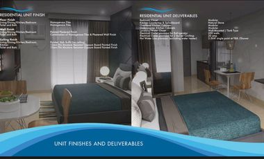 FOR SALE RENT TO OWN STUDIO NEWLY TURN OVER  IN BRIDGETOWNE PASIG/QUEZON CITY Pre-Selling Condominium in Pasig City Cirrus residences by RLC