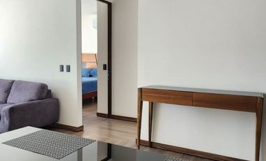 RENTO DEPARTAMENTO NUEVO 4o PISO TORRE NYMPHE $ 28,000.00 TOTALMENTE AMUEBLADO ICN. MTTO.