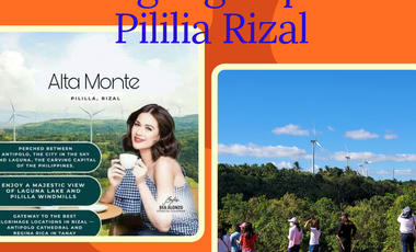 Affordable Residential Lot in Pililia Rizal Alta Monte