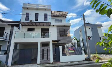 3 Storey House and Lot for sale in Sta Barbara Subdivision near Tandang Sora Quezon City    BRAND NEW AND READY FOR OCCUPANCY