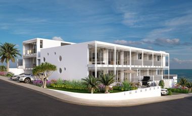 departamento con vista al mar de venta en Manta