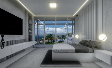 departamento con vista al mar de venta en Manta