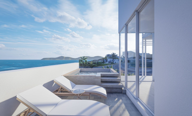 departamento con vista al mar de venta en Manta