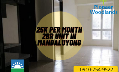 2BEDROOMS Condo in Mandaluyong Pet Friendly - 25,000 per Month - Free appliance Near MRT Boni Station