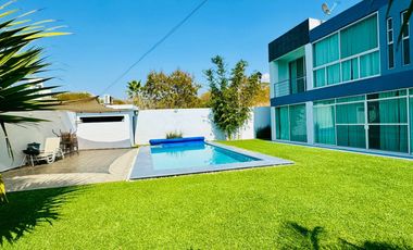 CASA EN RENTA, CLUB DE GOLF SANTA FE, XOCHITEPEC MORELOS.