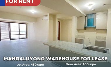 Mandaluyong Warehouse for Lease