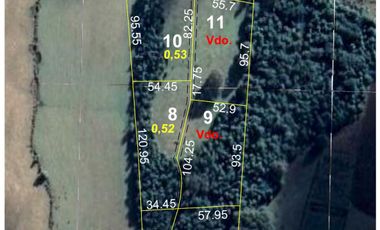 Hermosas Parcelas cercanas a Los Lagos