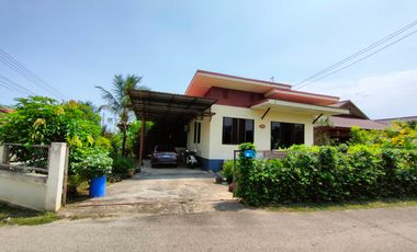 House for sale 1 ngan 99 sq w. Price 3,400,000 baht, Rim Tai Subdistrict, Mae Rim District, Chiang Mai Province.