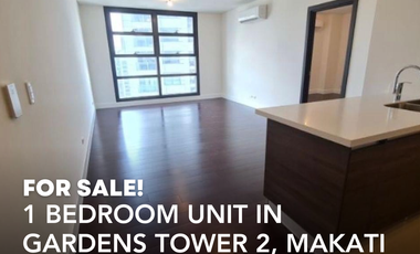 1 BEDROOM UNIT FOR SALE IN GARDENS TOWER 2, MAKATI