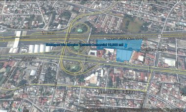 Ecatepec Vía Morelos Terreno Bardado con piso de 20 cms 19,300 m2 con Bodega 4,000 m2