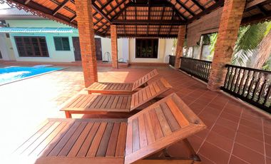 Large and Mountain View 4-bedroom house with pool for sale and rent in the center of Aonang, Krabi