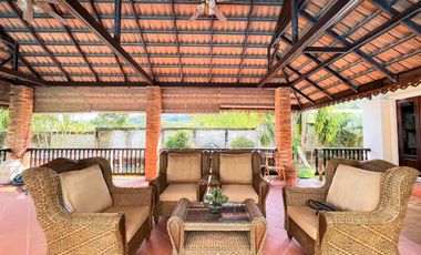 Large and Mountain View 4-bedroom house with pool for sale and rent in the center of Aonang, Krabi