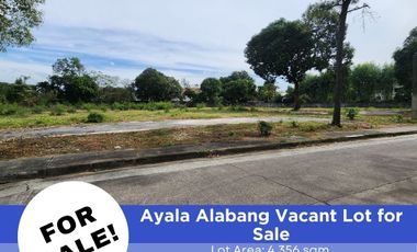 Ayala Alabang Vacant Lot for Sale
