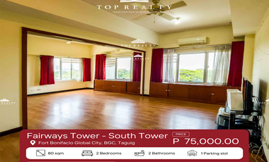 For Rent: 2BR Condominium in Fort Bonifacio Global City, BGC, Taguig