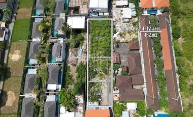 Prime Freehold 4.32 Are Land Investment in Petitenget, Bali