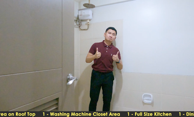 2-Bedroom Unit With Balcony Overlooking the Alabang Skyline