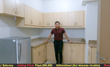 2-Bedroom Unit With Balcony Overlooking the Alabang Skyline
