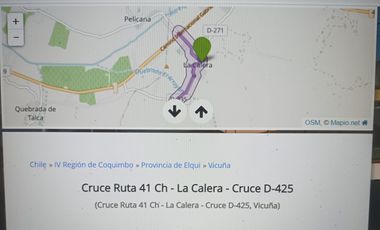 Venta de casa en el sector La Calera, camino a Vicuña