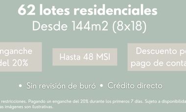 TERRENOS RESIDENCIALES EN PREVENTA EXCLUSIVA EN SALIDA A PÁTZCUARO