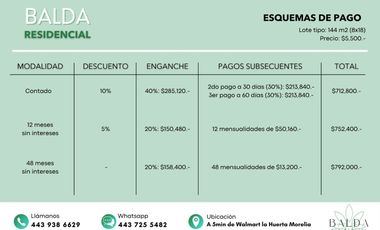 TERRENOS RESIDENCIALES EN PREVENTA EXCLUSIVA EN SALIDA A PÁTZCUARO