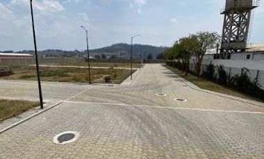 Se vende Terreno en San Pedro Cholula, Pue.  fraccionamiento cerrado con vigilancia, 105 m2