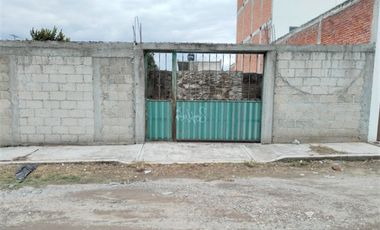 Terreno en renta, Colonia Minerales de Guadalupe del Sur, Puebla.