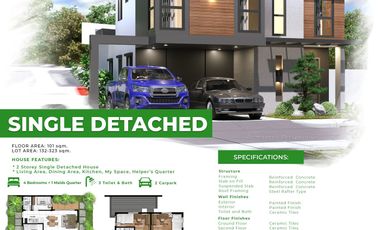 Pre-Selling 4 Bedroom 2 Storey Single Detached House and Lot for Sale at Danarra North, Liloan, Cebu