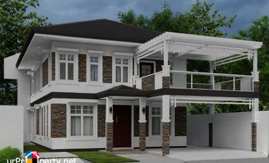 for sale modern house with 5 bedroom plus 3 parking in talisay cebu
