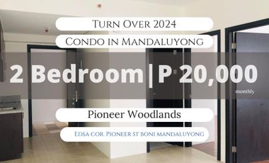 Condo Ready for Occupancy 25K Monthly 2-BR 50 sqm in Mandaluyong